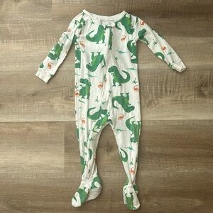 Baby Dino Pajamas 18M